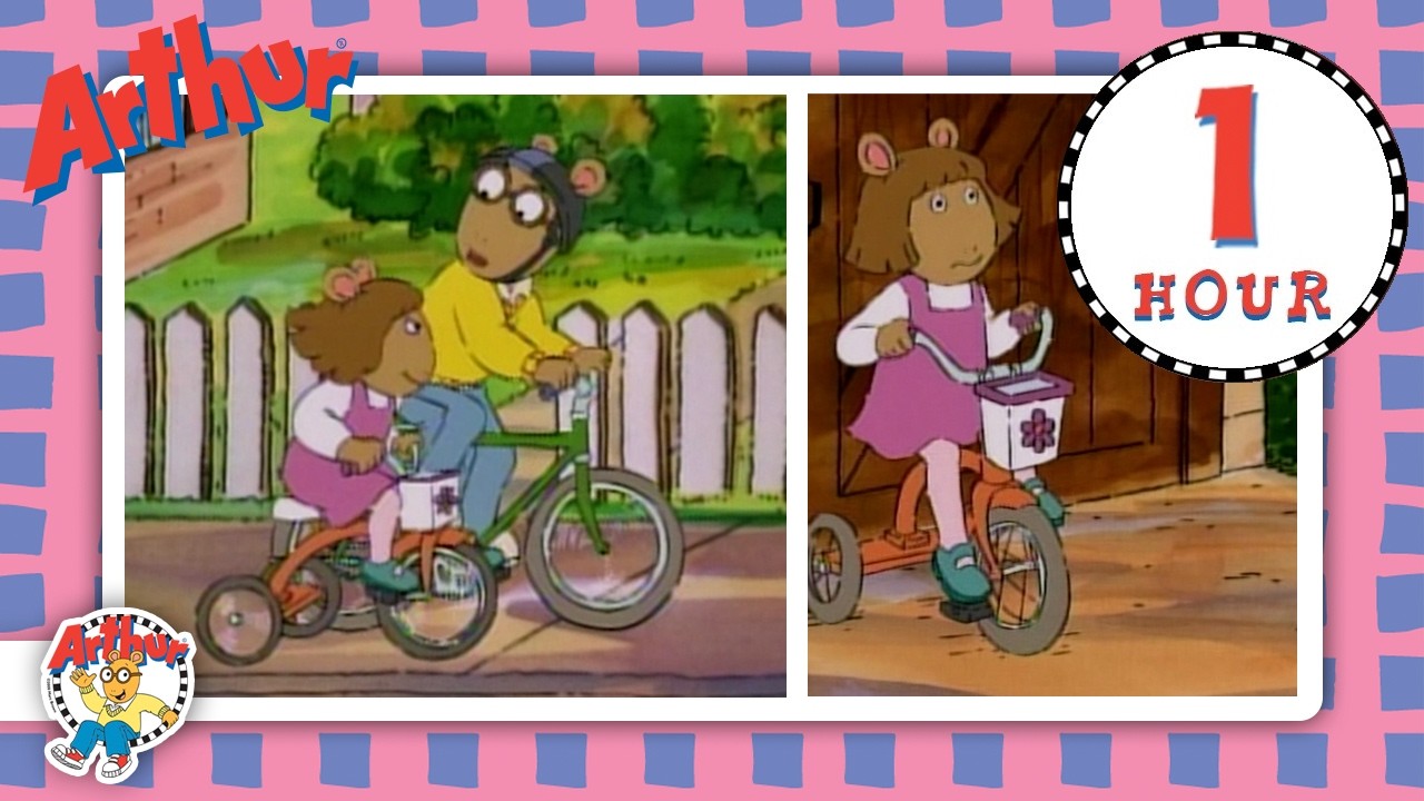 Arthur Teaches His Sister How To Ride A Bike | Full Episodes | ARTHUR