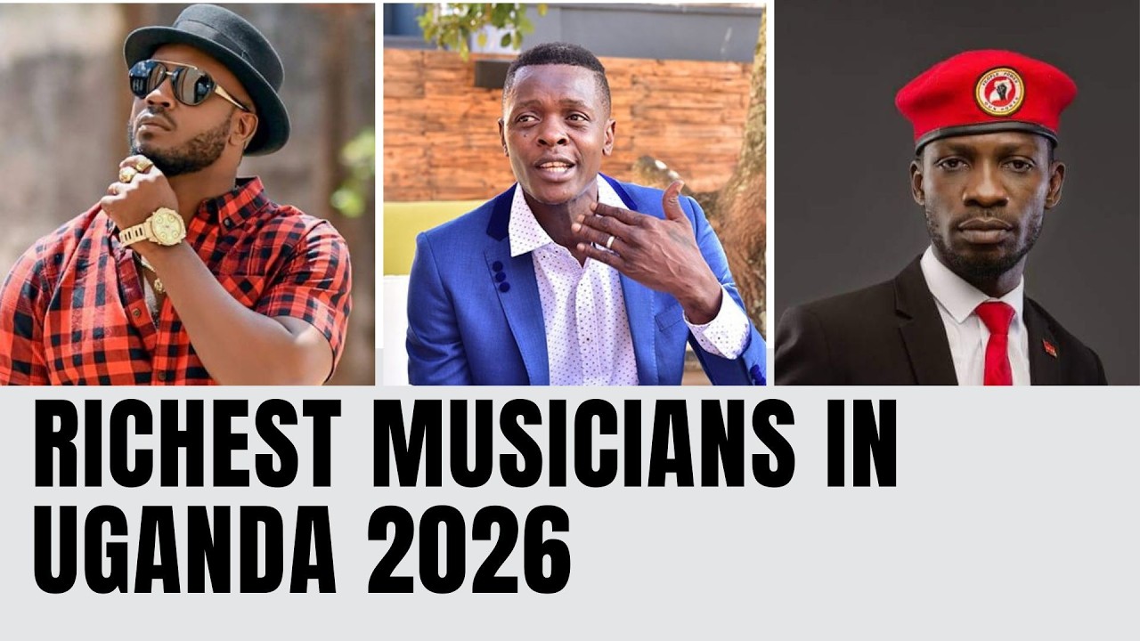 Top 10 Richest Musicians in Uganda 2026 — Who Is Really Number One?