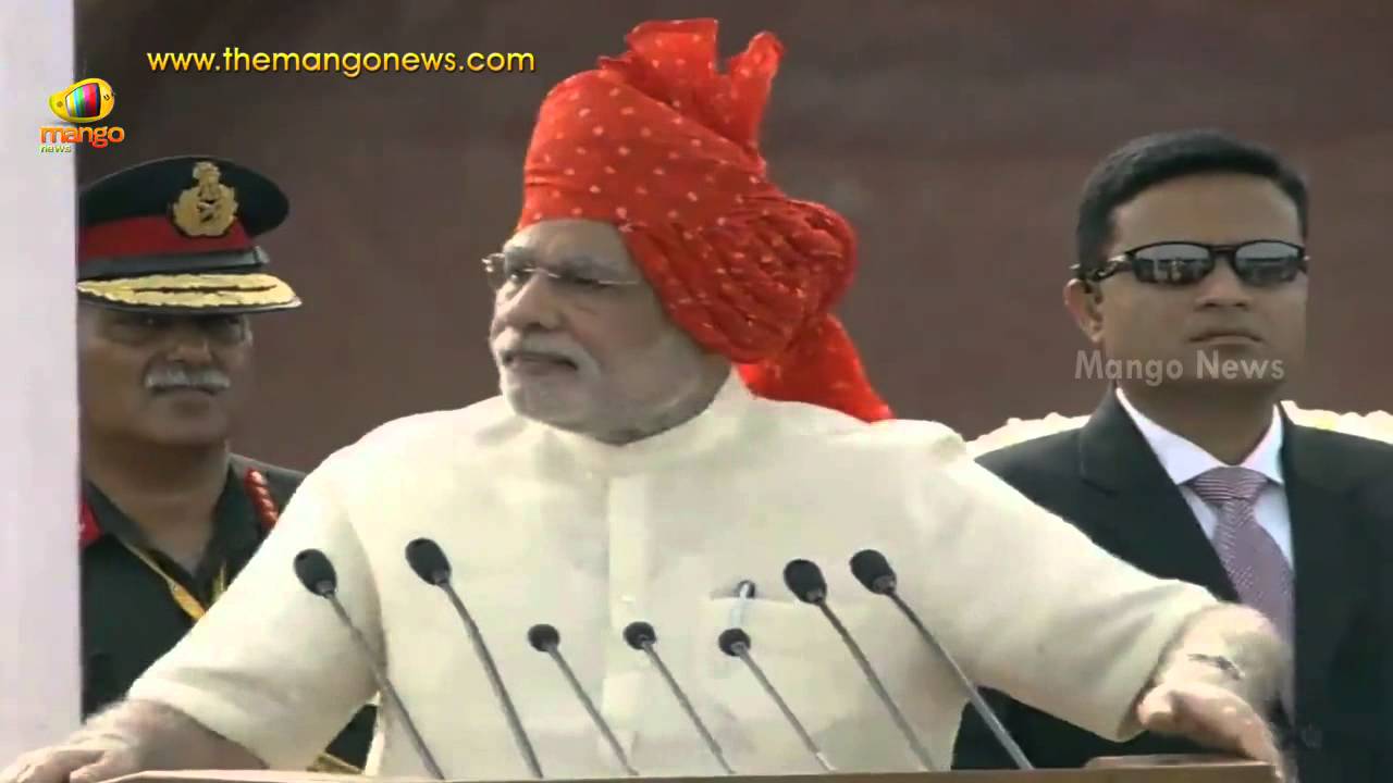 PM Narendra Modi Independence Day Speech at Red Fort - Part 2 -  68th Independence Day