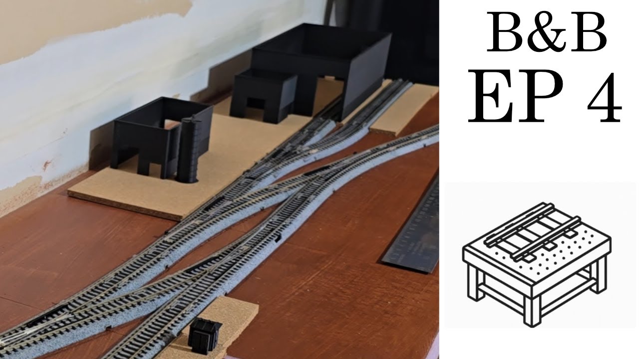 N Scale Layout Update 4 | Custom Structures and Concrete Foundations