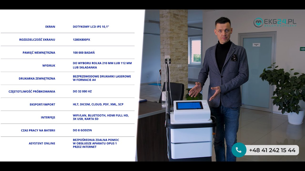 String Opus 1 – aparat EKG w praktyce | szybka prezentacja funkcji i obsługi