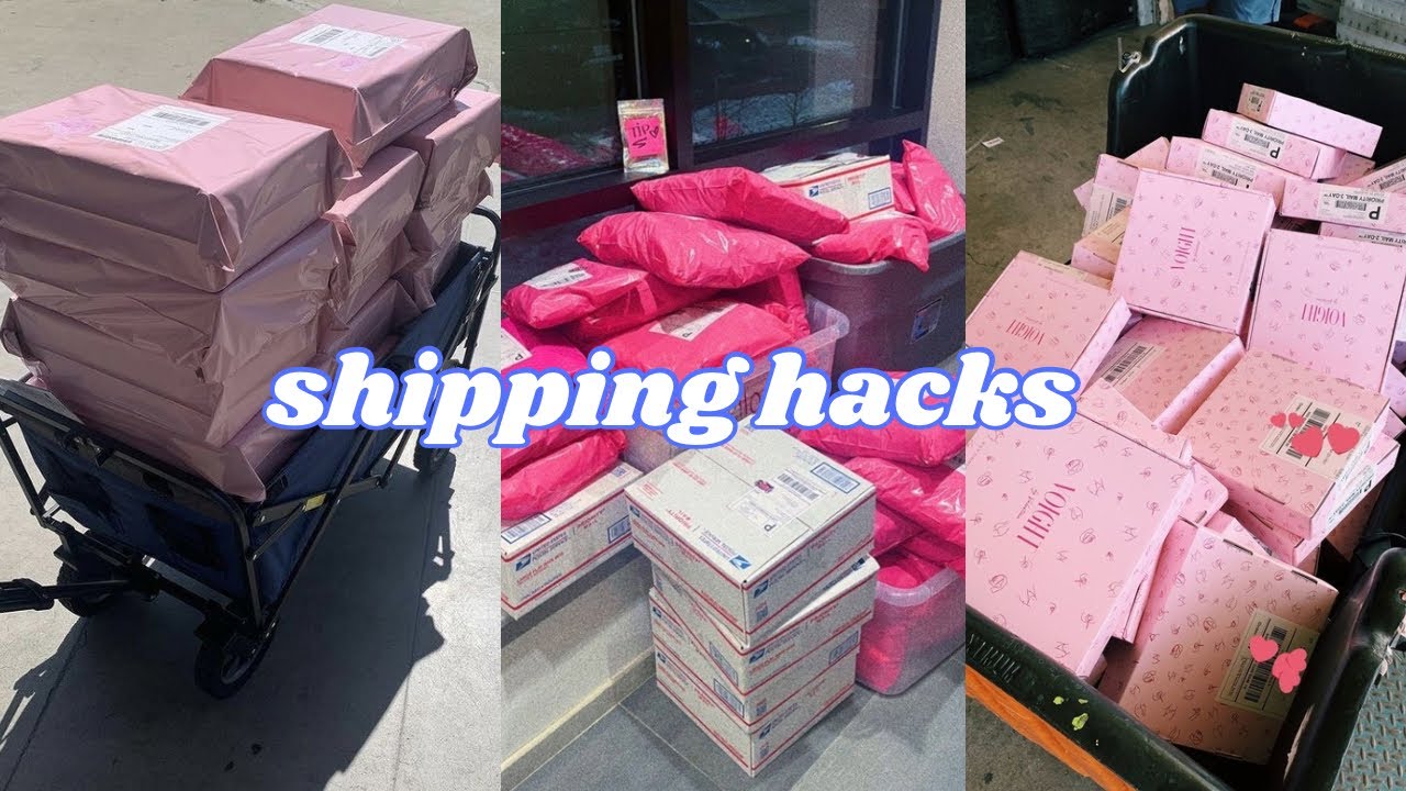 SHIPPING HACKS FOR SMALL BUSINESS| How to Save MONEY on Shipping Rates