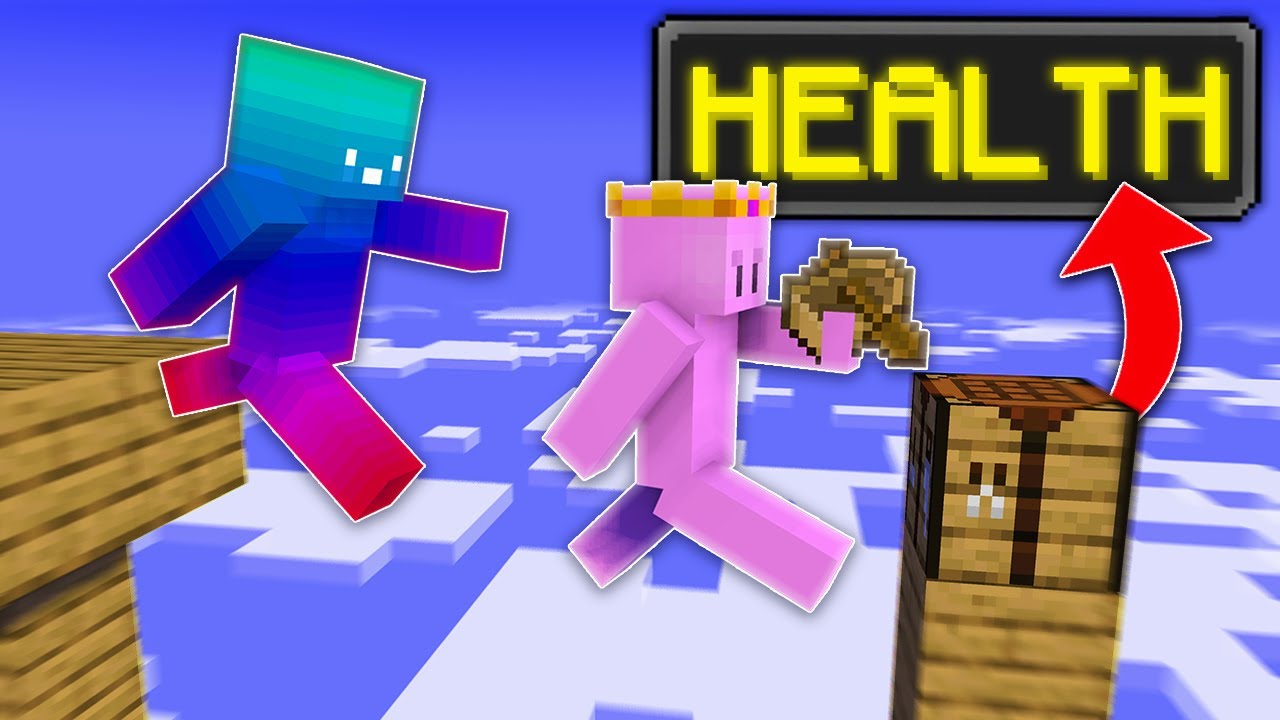 Minecraft Hitmen, But Crafting Gives me Health