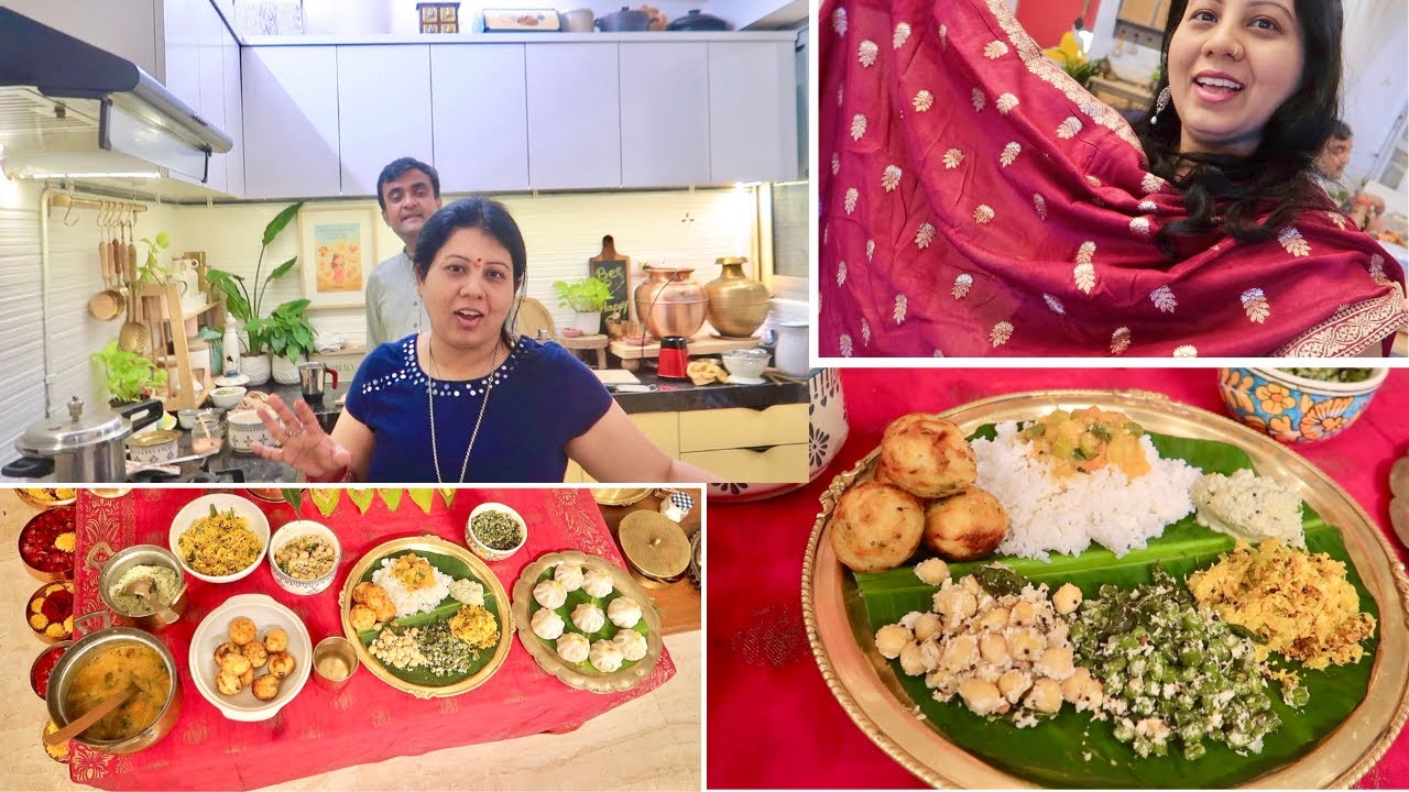 Srishti Ne Itna Bada Surprise Diya Ki Chouk Gayi 🌺 Ganpati Festival Mumbai Day 3 Sadhya Bhog Menu