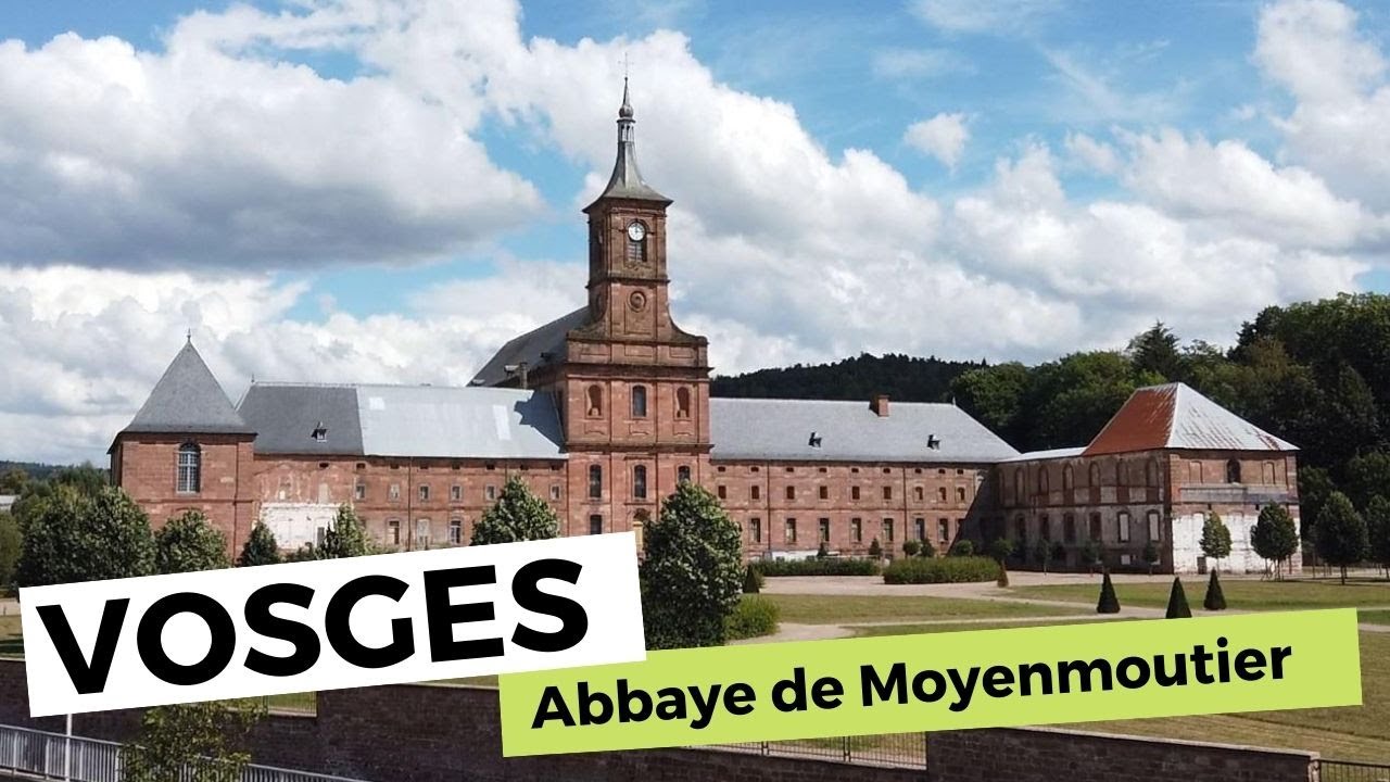L'abbaye de Moyenmoutier, Vosges