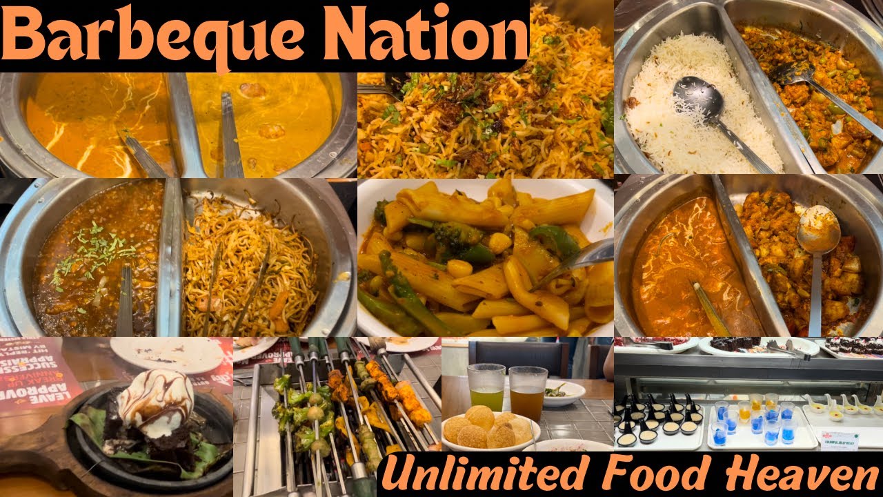 Barbeque Nation Ka Unlimited Food Heaven😋😍| Best Place for Veg And Non Veg | Jaipur Vlog