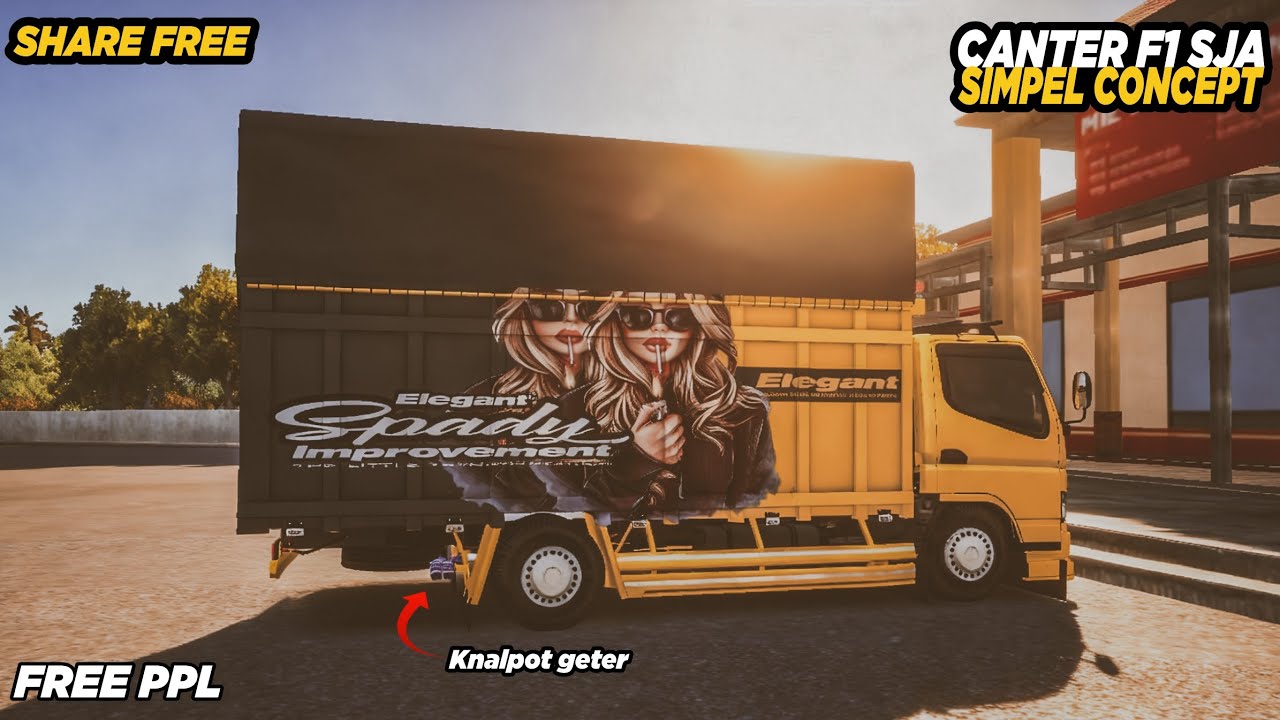 SHARE❗ LIVERY CONCEPT SPADY CANTER SJA F1 UPDATE❗