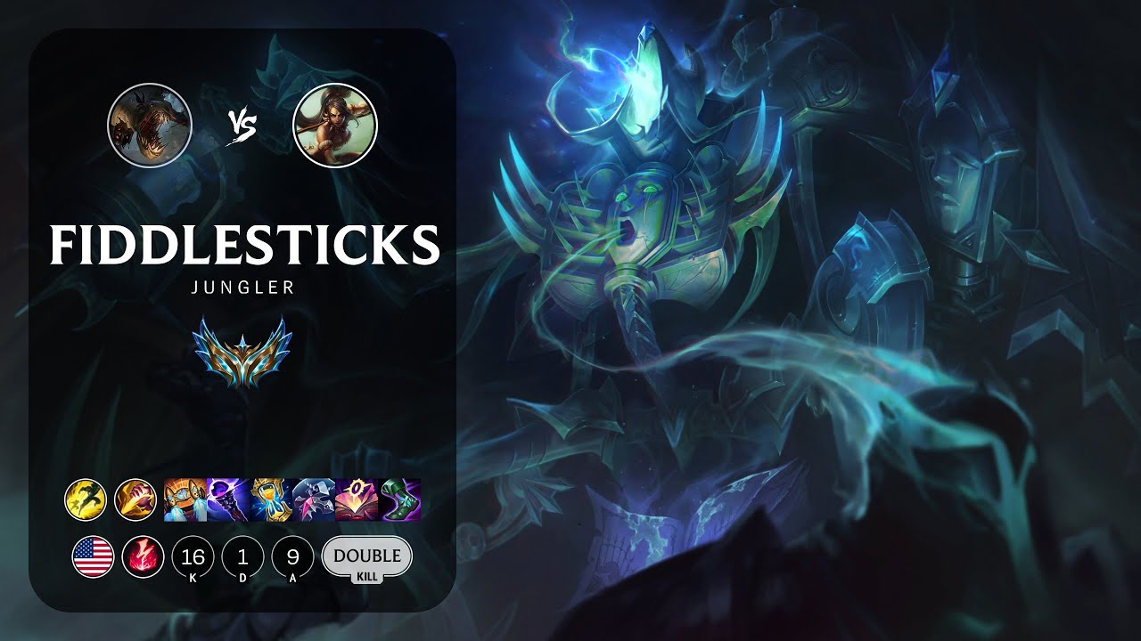 Fiddlesticks Jungle vs Nidalee - NA Challenger Patch 13.24