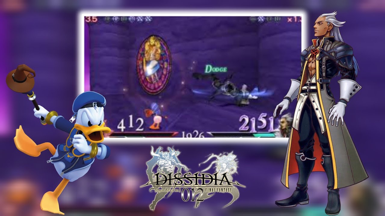 Donald Duck VS. Ansem | Dissidia 012 (MOD) 