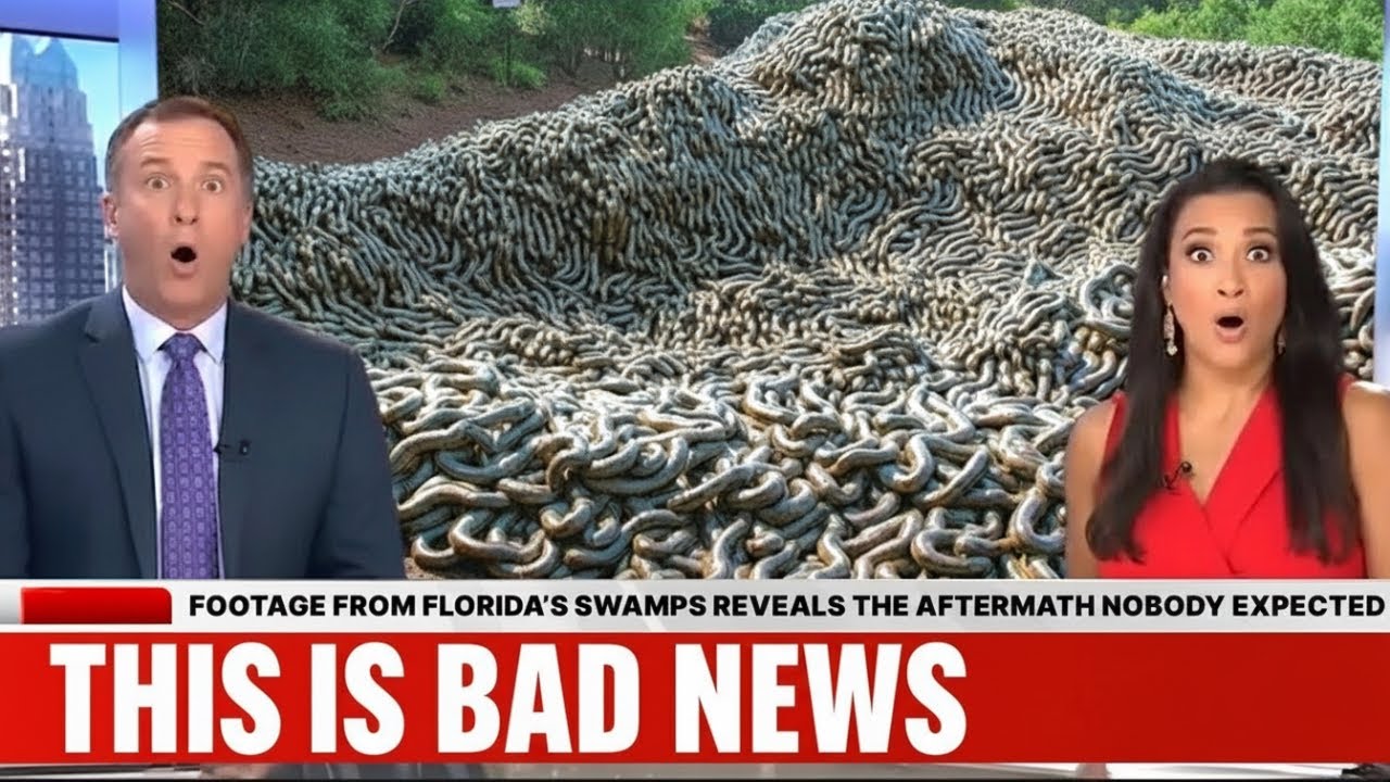 FOOTAGE FROM FLORIDA'S SWAMPS REVEALS THE AFTERMATH NOBODY EXPECTED