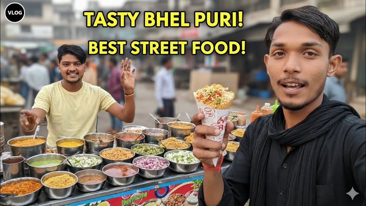 Pura Sausar 😱😅 Bhi Yaha bhel khane aata hai 📈⚡