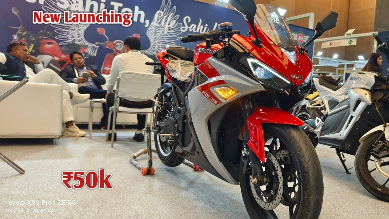 Launched Delta R3 Electric bike Sporty Red Edition