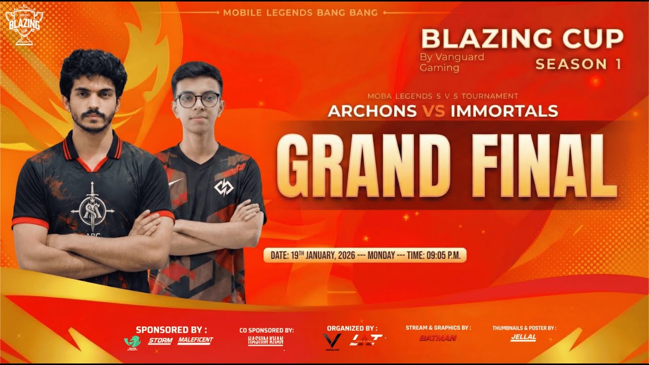 Blazing Cup | Grand Finals | Arc vs Imo | Mobile Legends 🔥🔥
