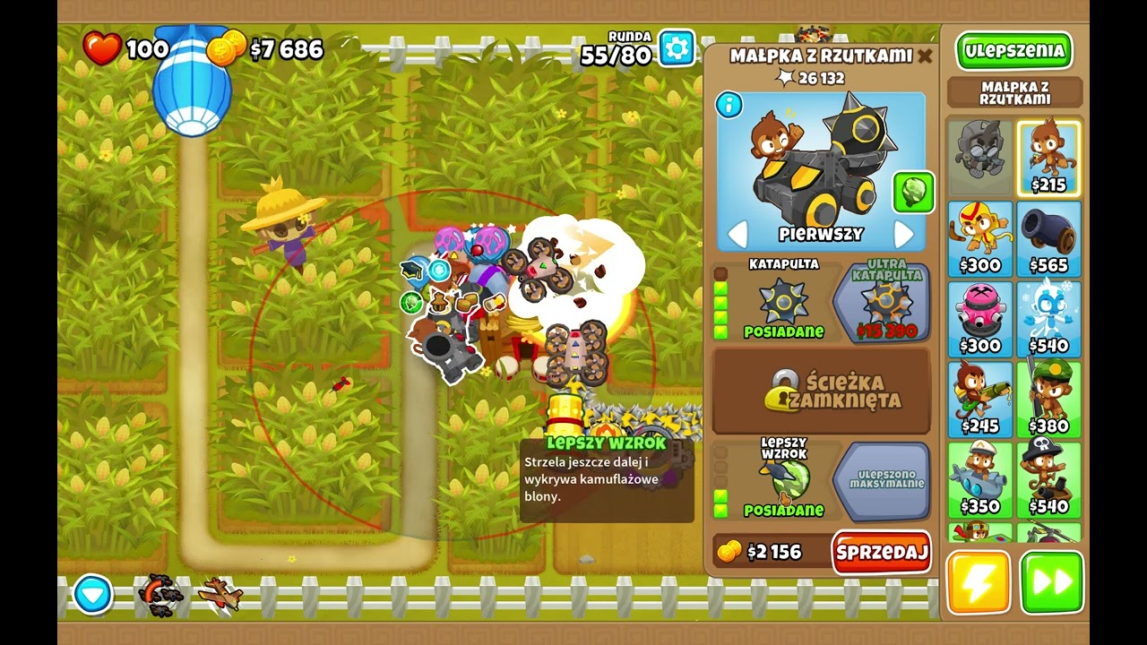 BloonsTD6 Pole kukurydzy [TRUDNY] Przejście gry walkthrough