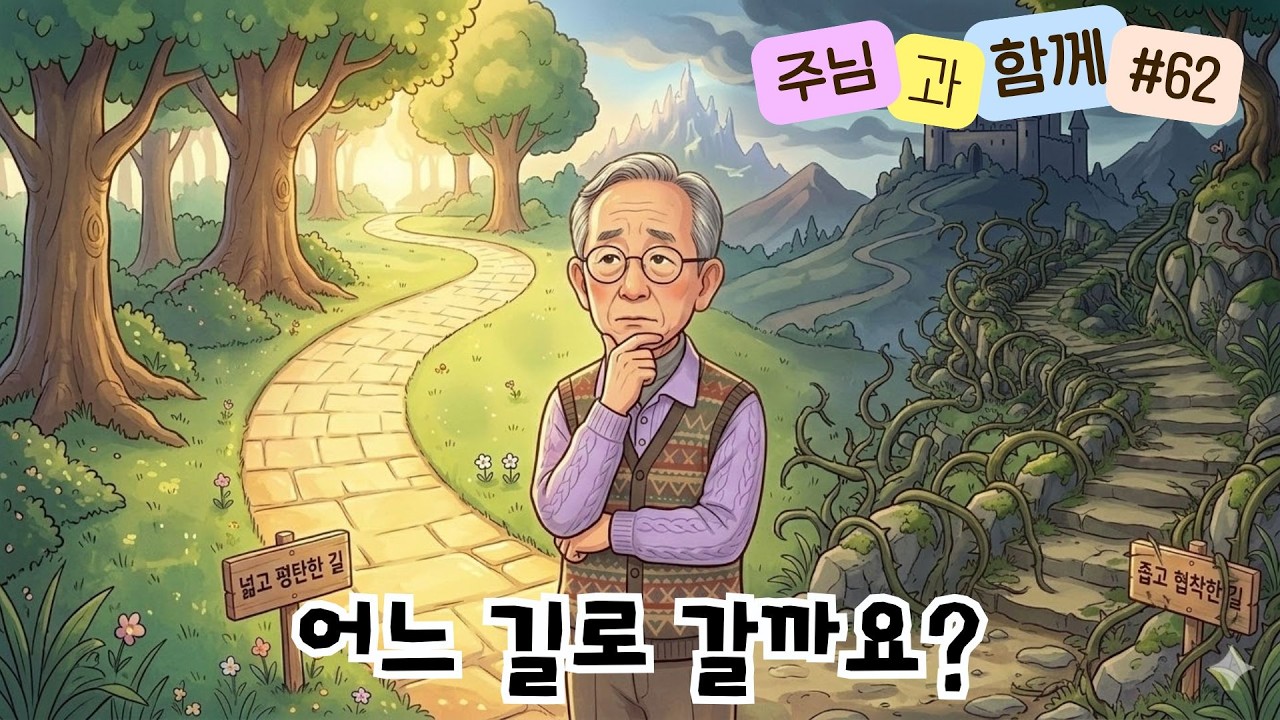 [주님과 함께 #62] 좁은 문으로 들어가라 아무도 가려 하지 않는 그곳에 답이 있다 | 마태복음 7:13-14