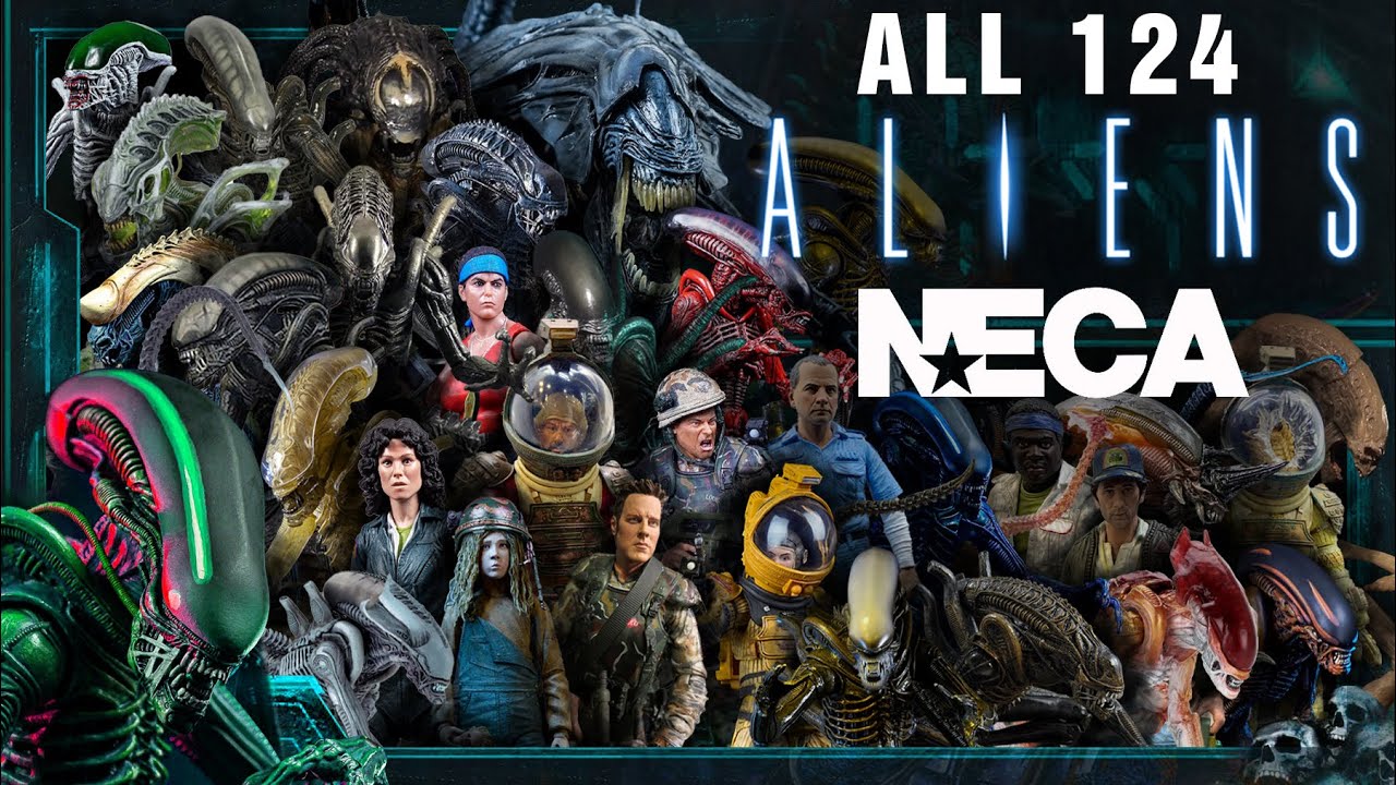 NECA Collection Aliens Video Guide – ALL 124 NECA ALIENS