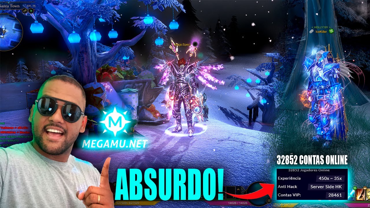 33.000 CONTAS ONLINE! MegaMu ATUALMENTE est&aacute; um absurdo
