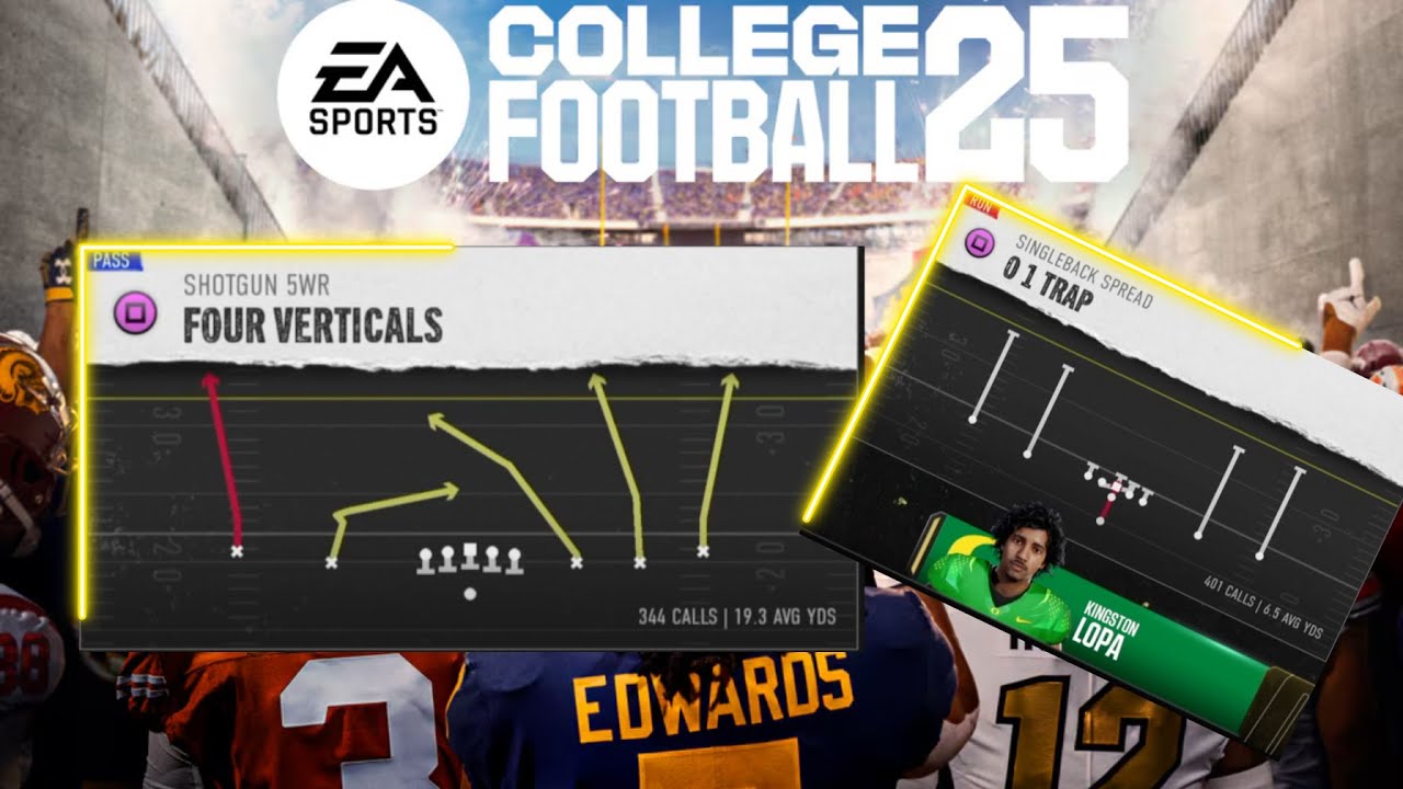 HOW TO SCORE MORE POINTS ON HEISMAN DIFFICULTY | EA College Football 25 | Run these 2 plays!