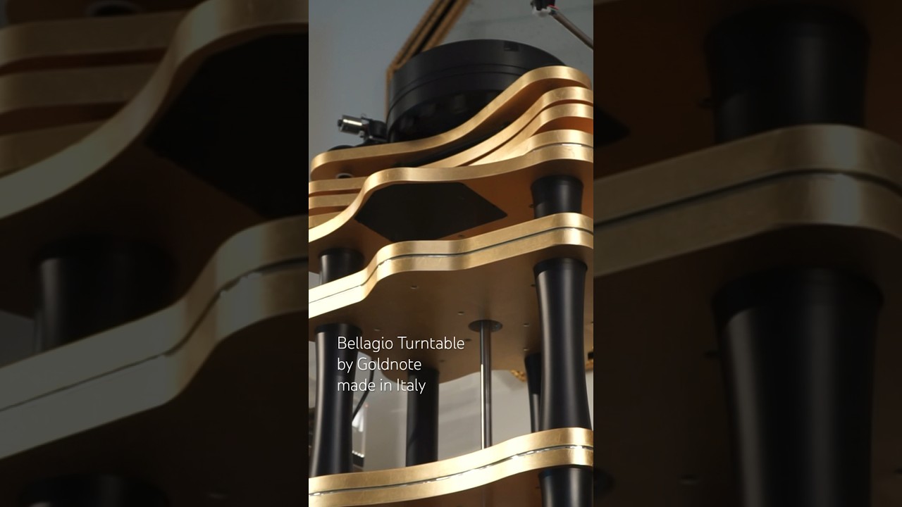 #bellagio #turntable #goldnote il giradischi Top di gamma di casa Goldnote