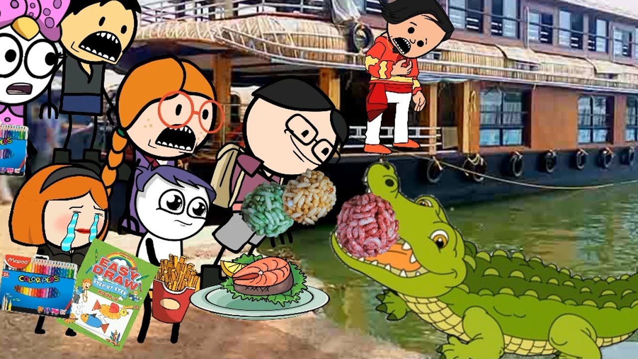 🐊 முதலையிடம் மாட்டிக்கிட்ட பங்கு 🚢🏃🐊/@bujjicartoon#kanyakumarislangfunnyvideos /#poomari