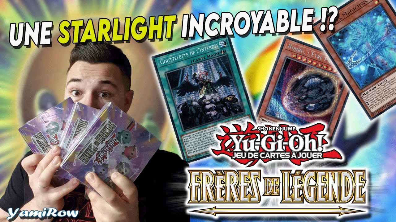 Yu-Gi-Oh! OPENING 3 DISPLAYS FRÈRES DE LÉGENDES ! UNE STARLIGHT !?