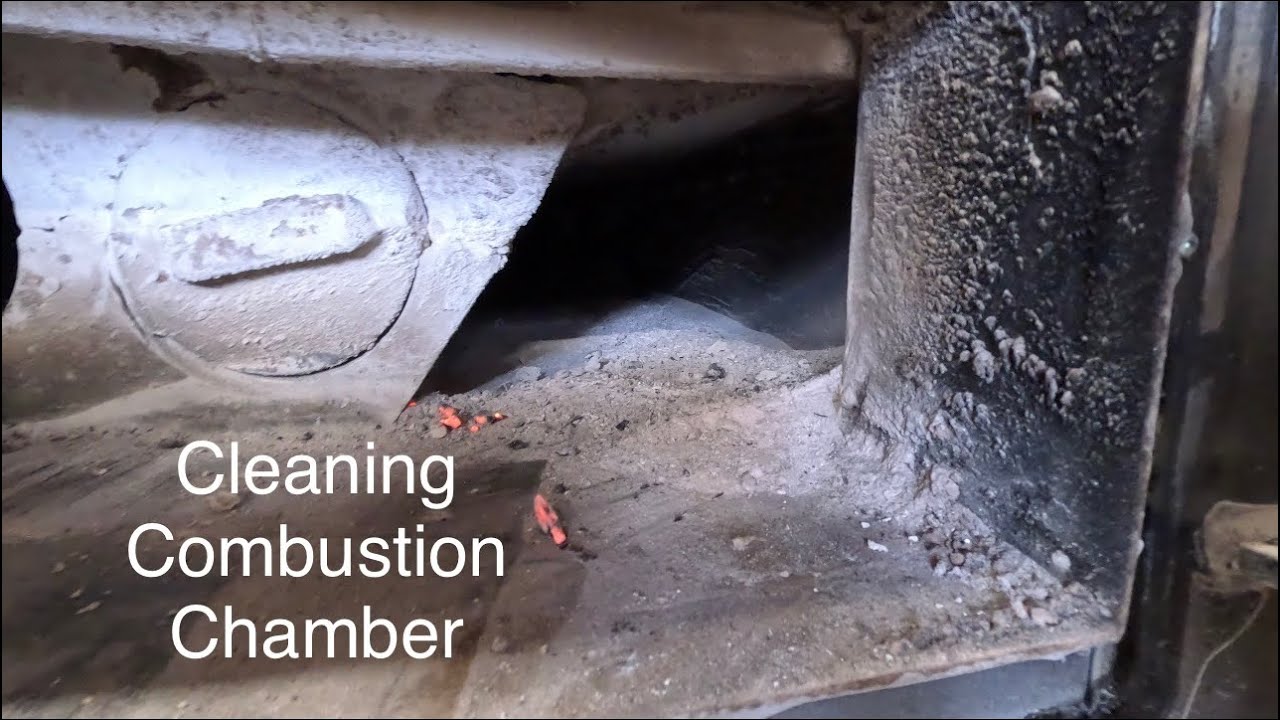 HeatMaster G Series, Cleaning Out Fly Ash in Combustion Chamber