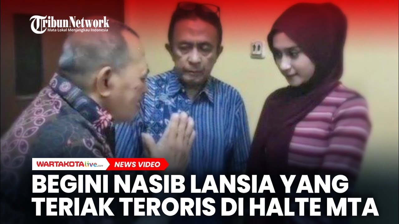 Begini Nasib Lansia yang Teriak Teroris kepada Wanita di Halte Taman Anggrek