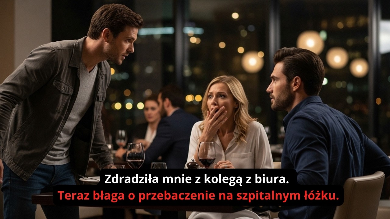 Zdradziła mnie z kolegą z biura  Teraz błaga o przebaczenie na szpitalnym ł&oacute;żku