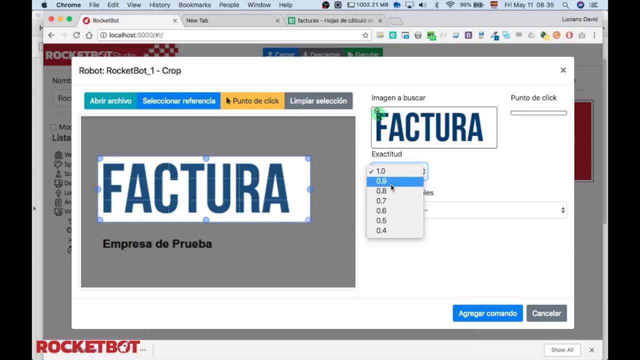 Tutorial - Rocketbot OCR a PDF