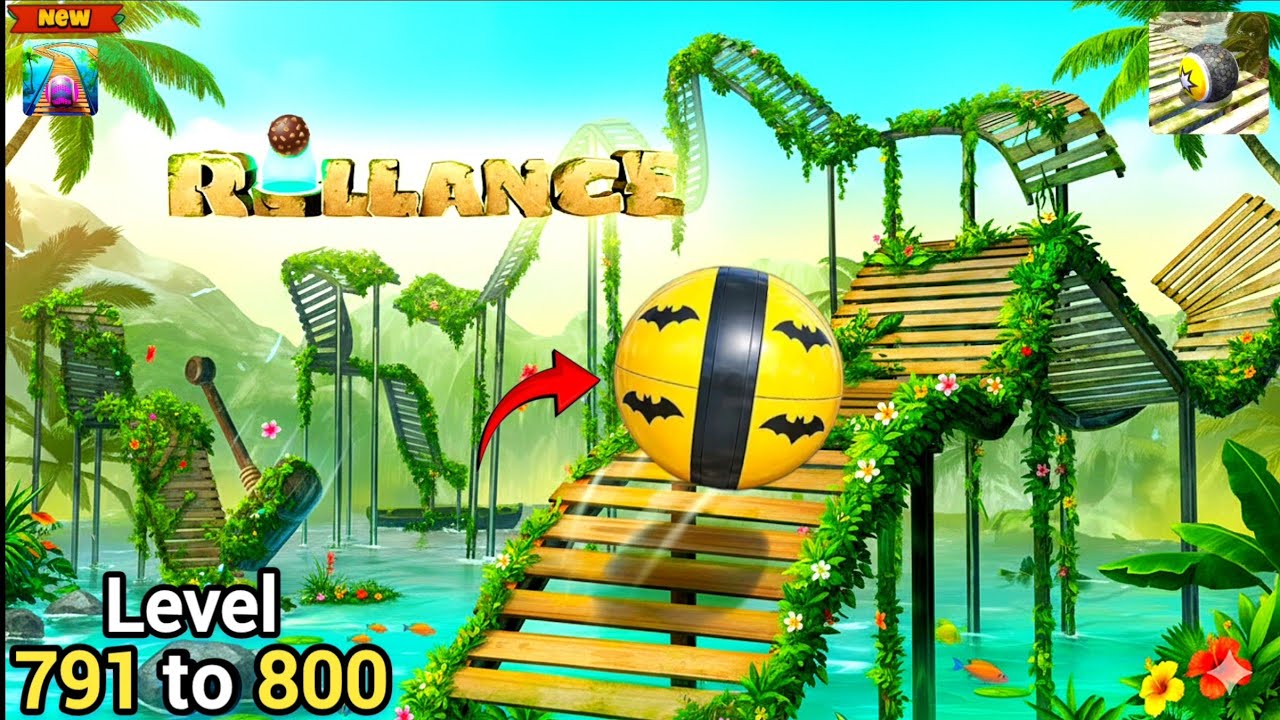 Rollance Adventure Balls Super SpeedRun Gameplay Level 791 to 800