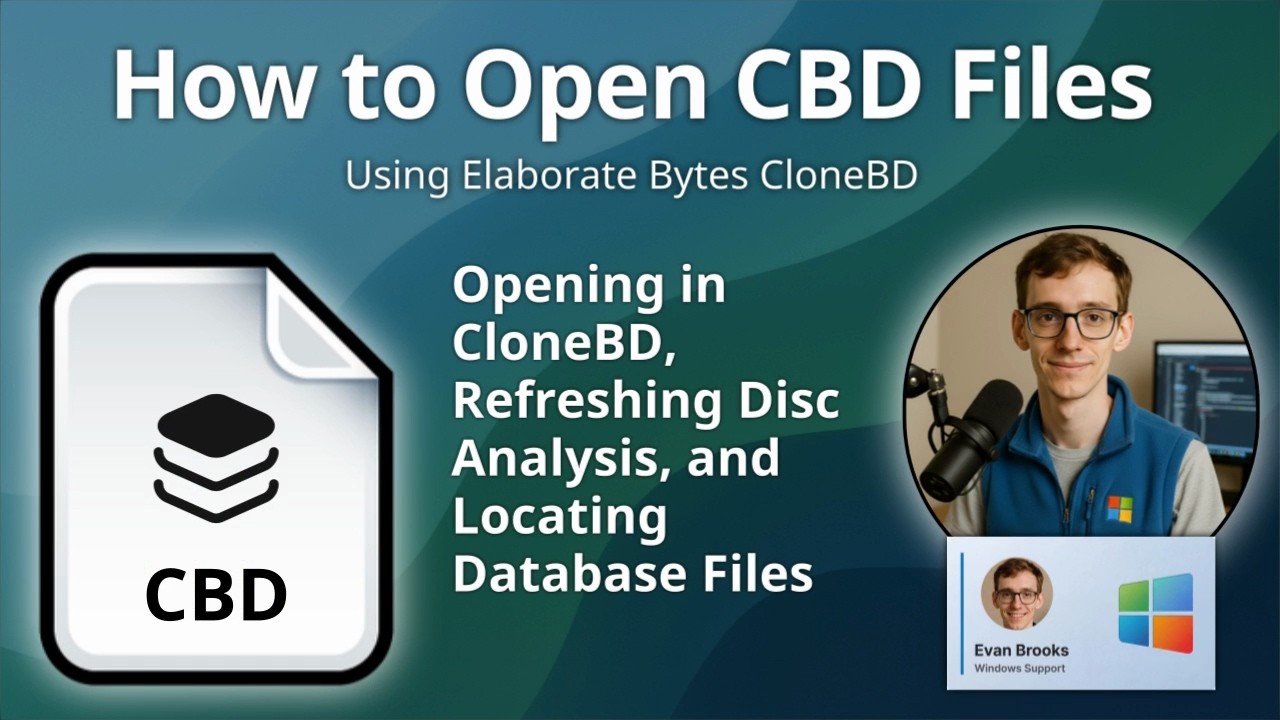 Как открыть файлы CBD (база данных дисков CloneBD)