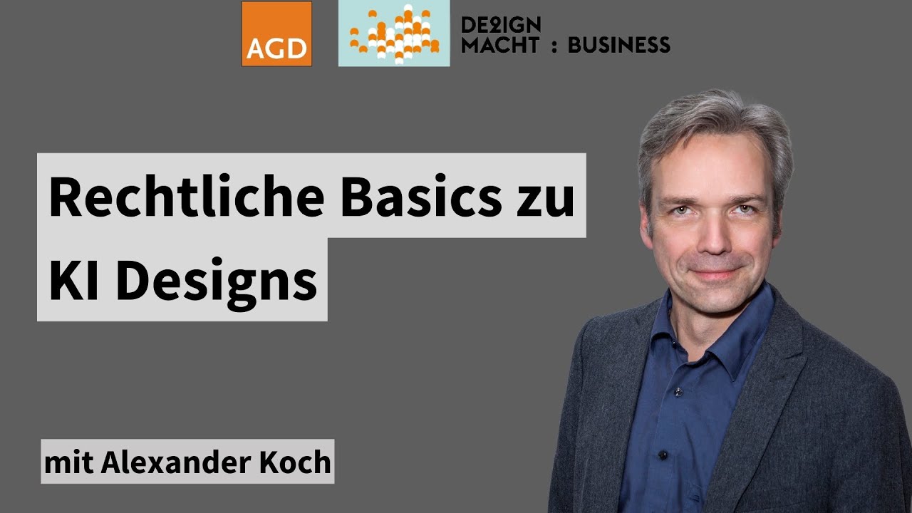 Rechtliche Basics zu KI-Designs