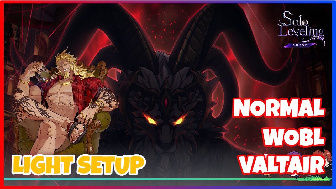 F2P NORMAL WOBL VALTAIR - ПОЛНАЯ НАСТРОЙКА СВЕТА || Прокачка персонажа в одиночку
