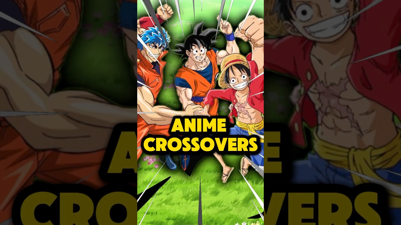 Anime CROSSOVERS #anime #shorts