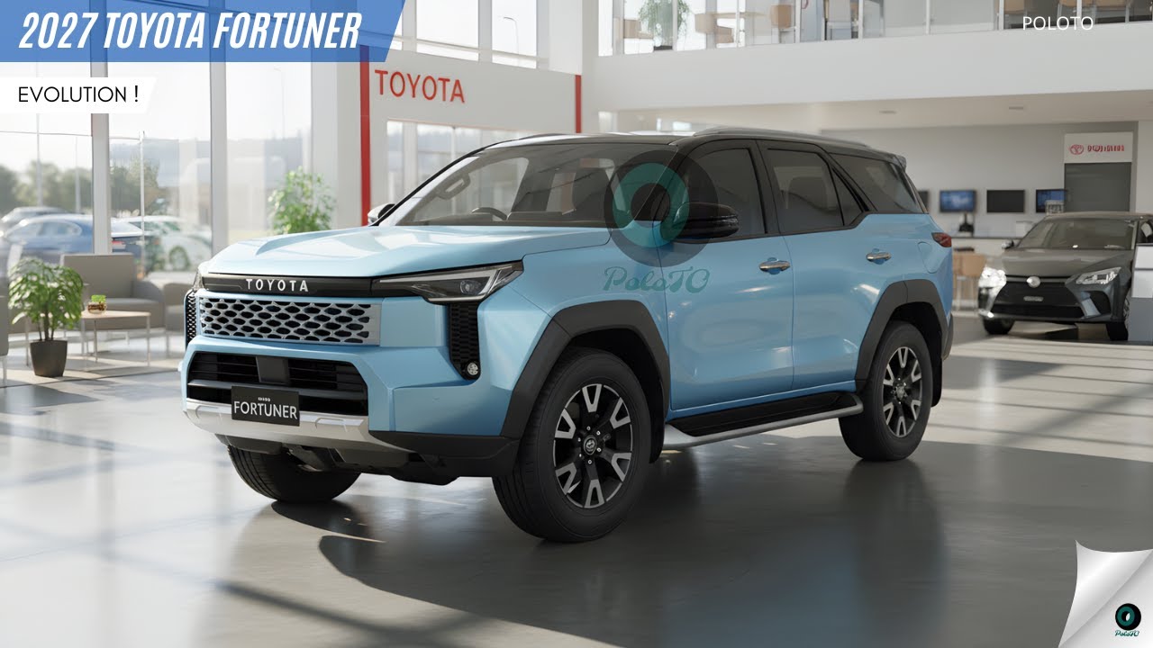 Совершенно новый Toyota Fortuner 2027 года — более умная эволюция проверенного внедорожника!