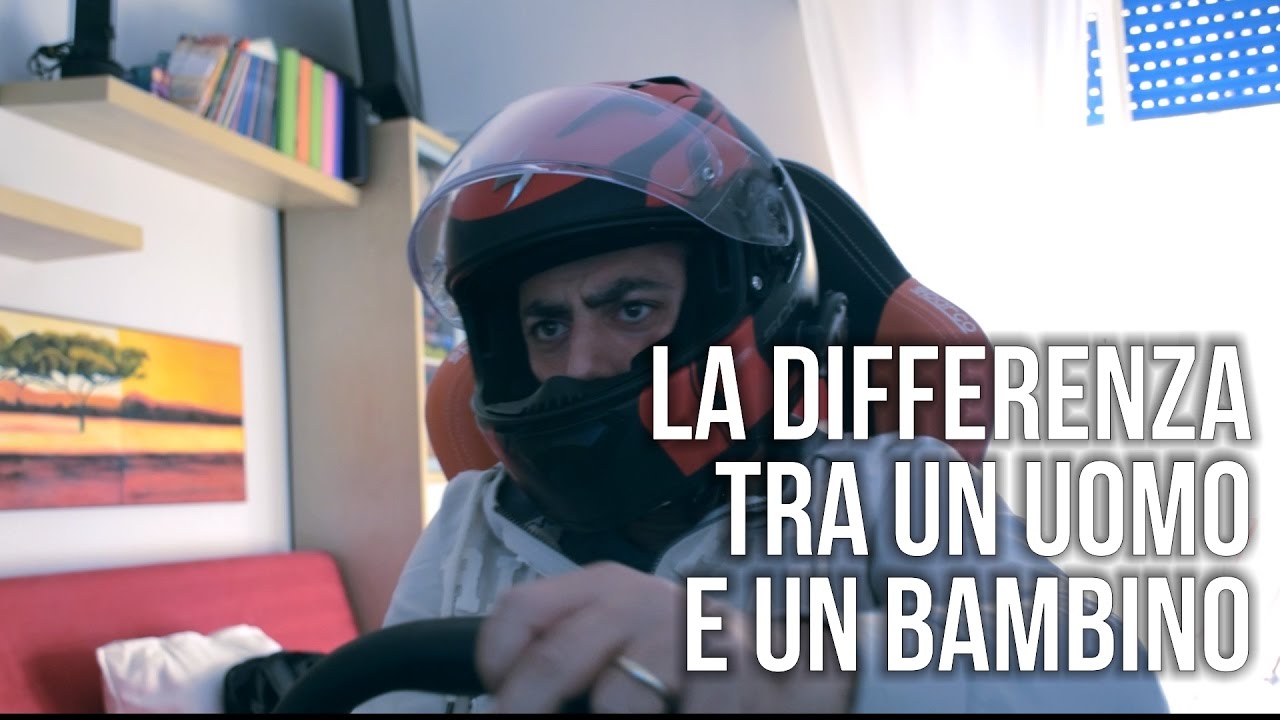 La differenza tra un uomo e un bambino.