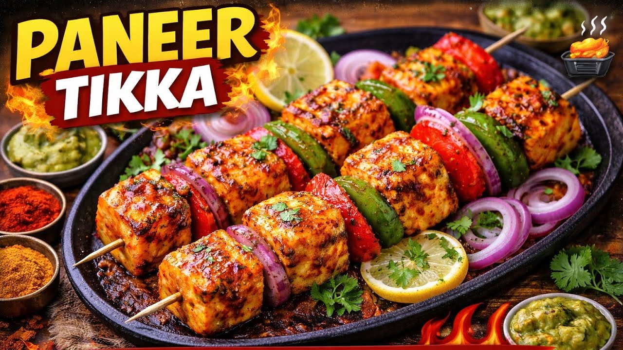 Party Special Paneer Tikka Sabzi Recipe