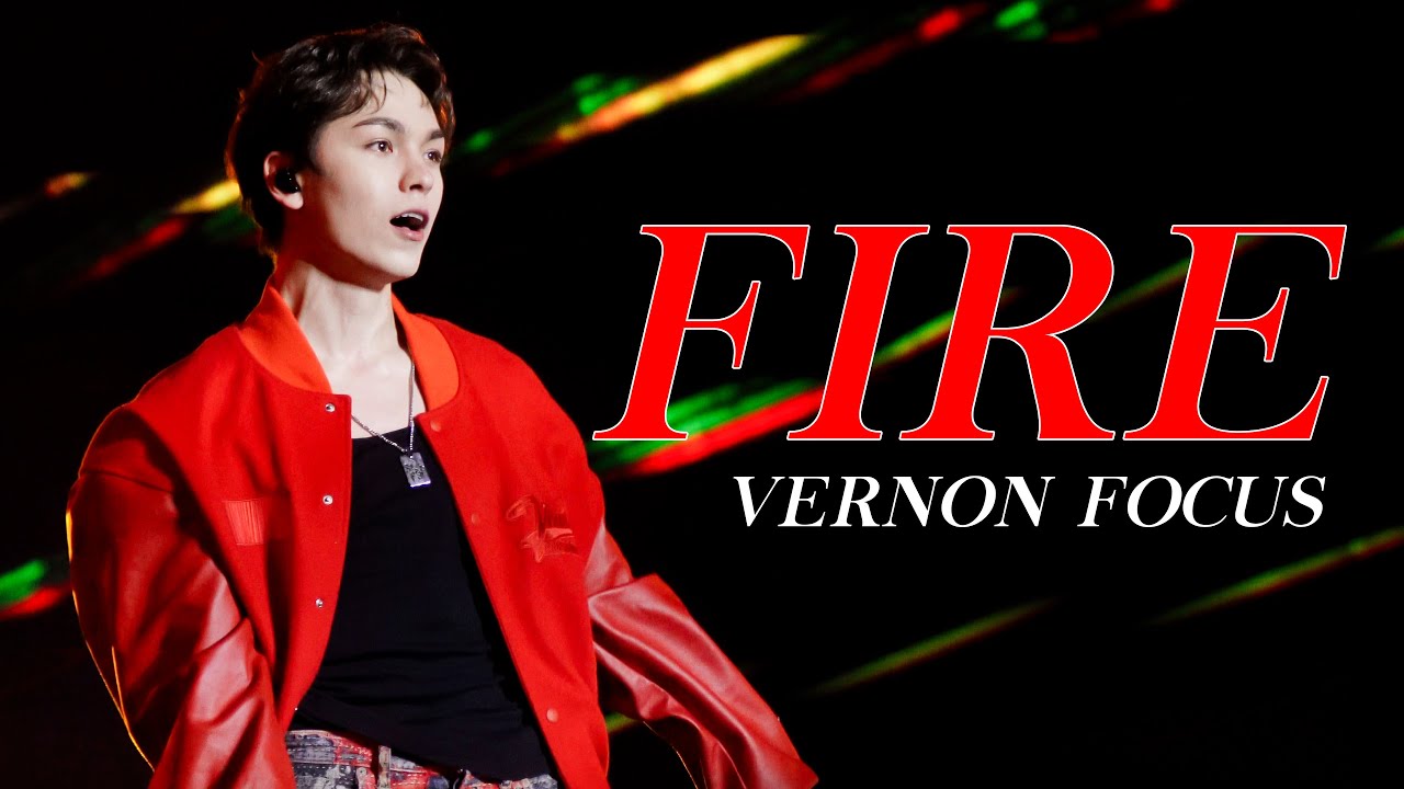 [240114 FOLLOW to BULACAN] FIRE - VERNON FOCUS 버논 직캠