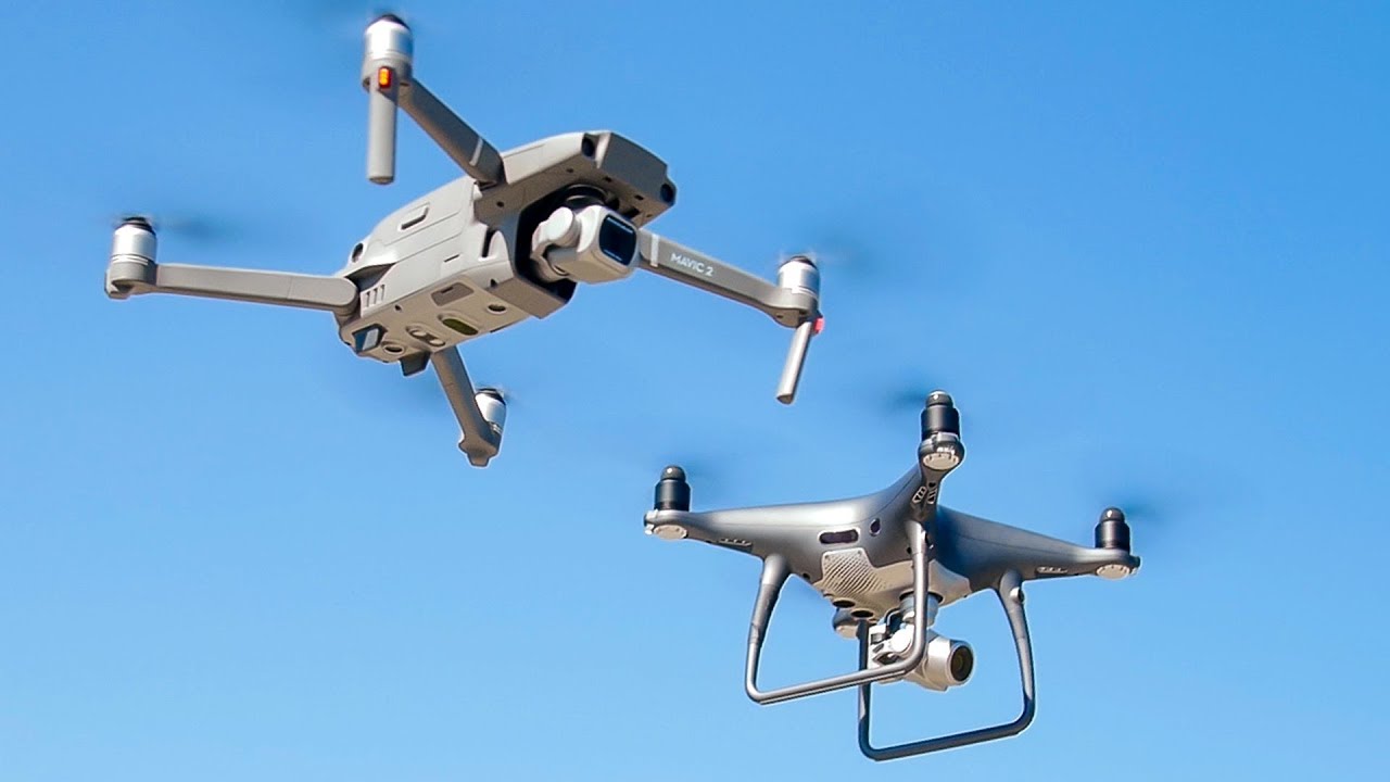 DJI Mavic 2 Pro vs Phantom 4 Pro+ Obsidian (in 4K)