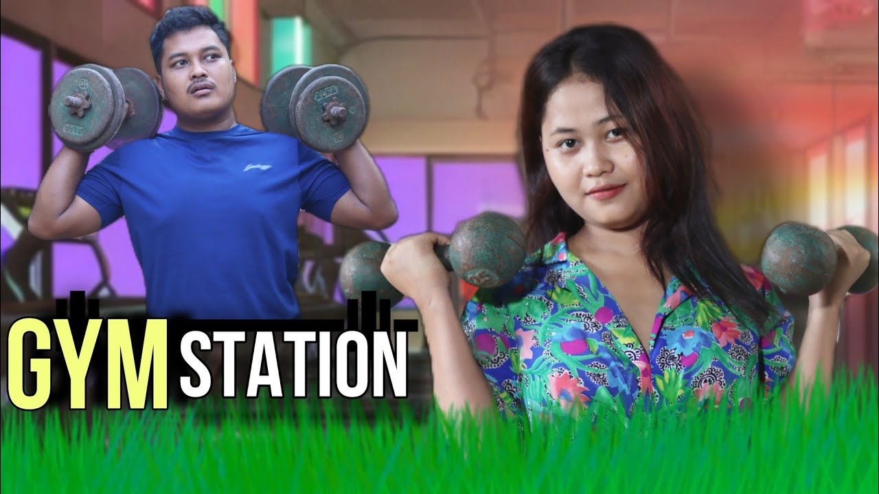 GYM STATION | New Kokborok short drama 2024 | ABIR DEBBARMA
