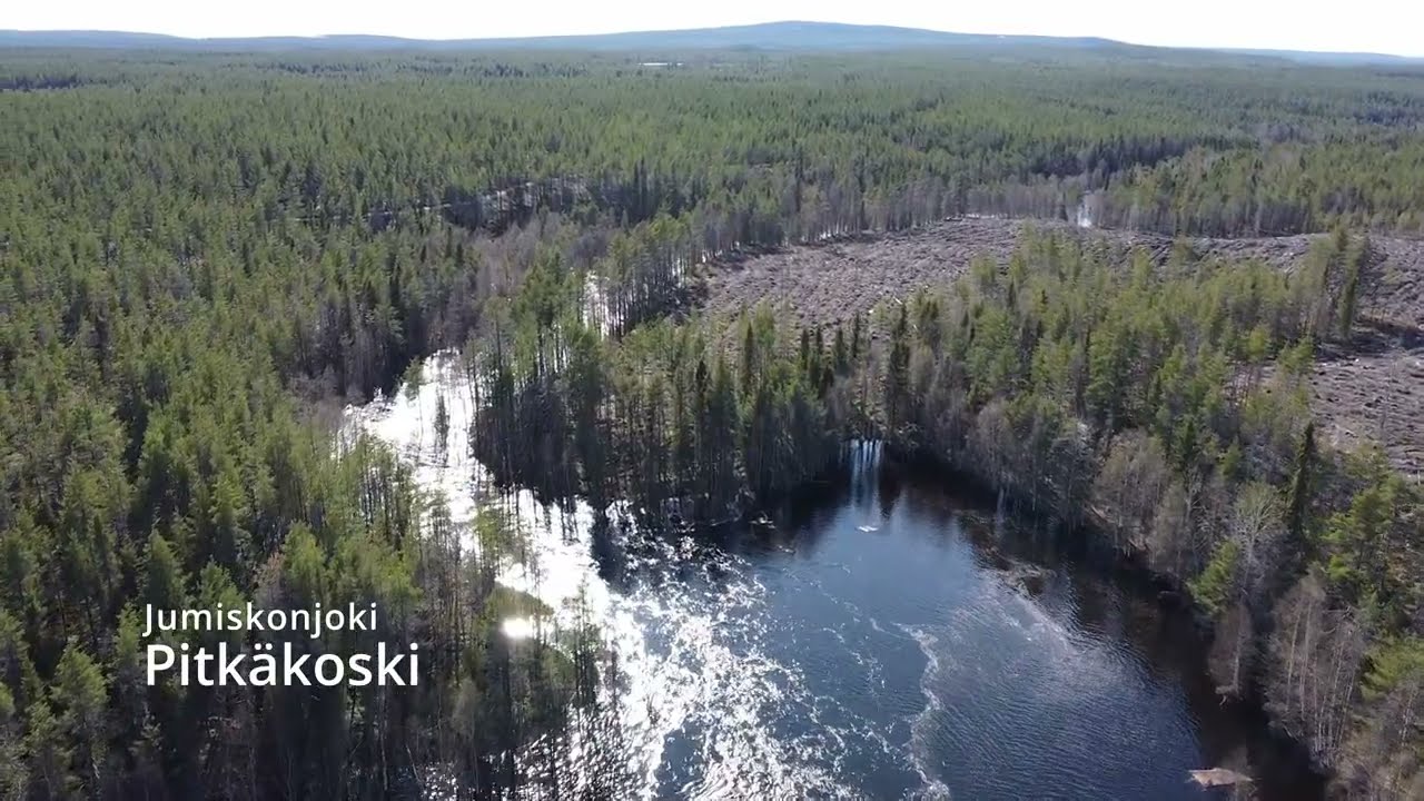 Jumiskonjoki - Suolij&auml;rvien k&auml;tketyt kosket