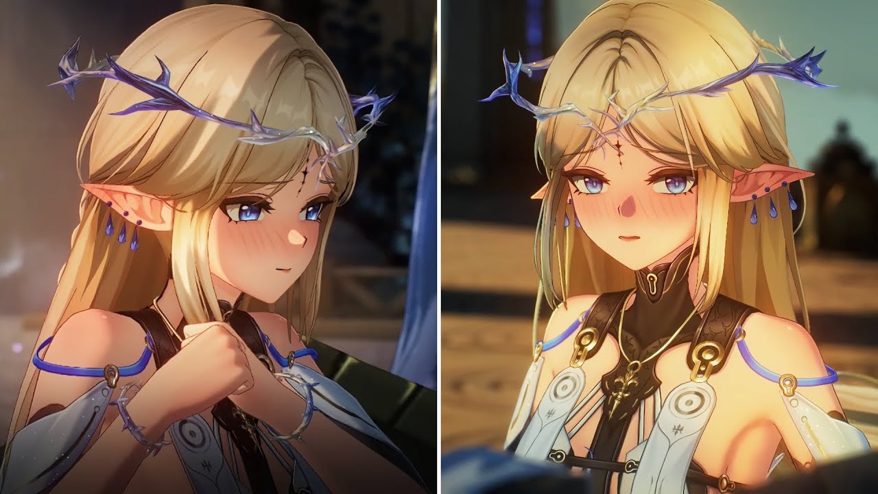 Cartethyia Blushing is so CUTEE!! | Wuthering Waves 2.2