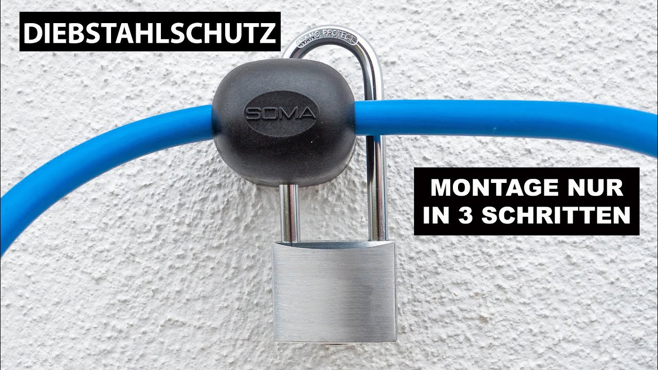SOMA Diebstahlschutz f&uuml;r Ladekabel - Elektromobilit&auml;t