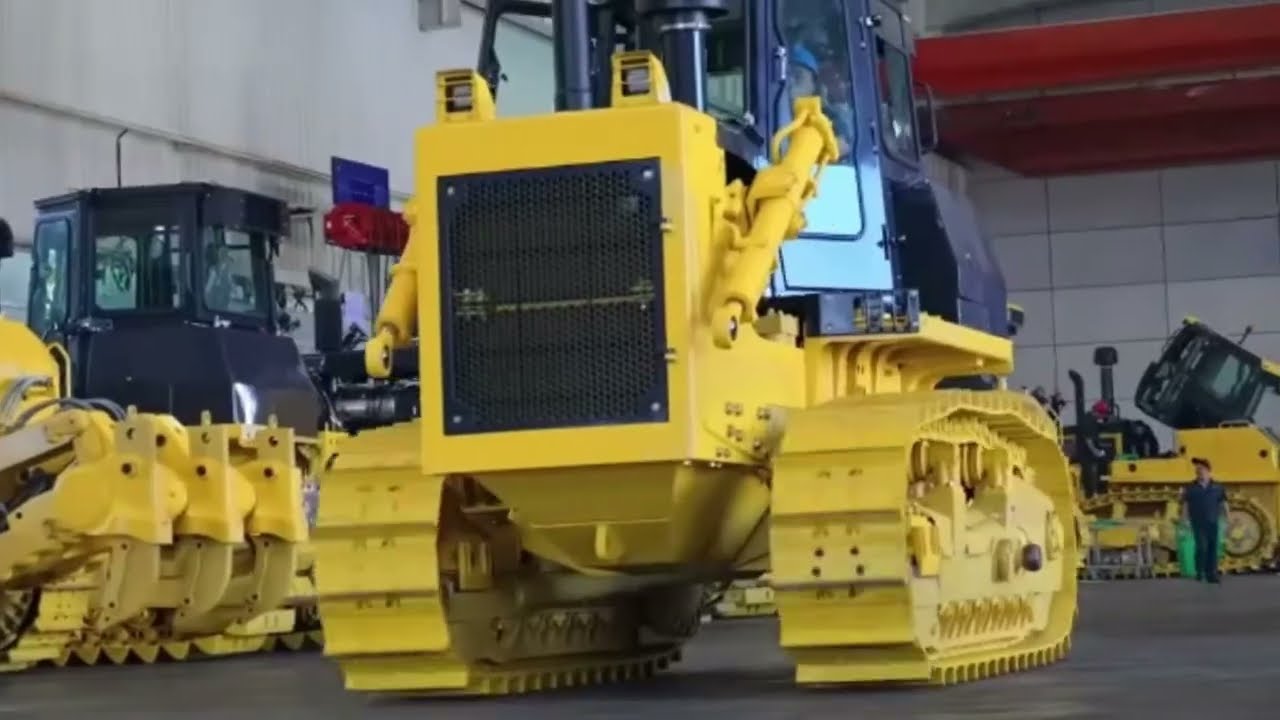 Descubra Como o Trator de Esteira Realmente é Produzido - Método de Fabricação