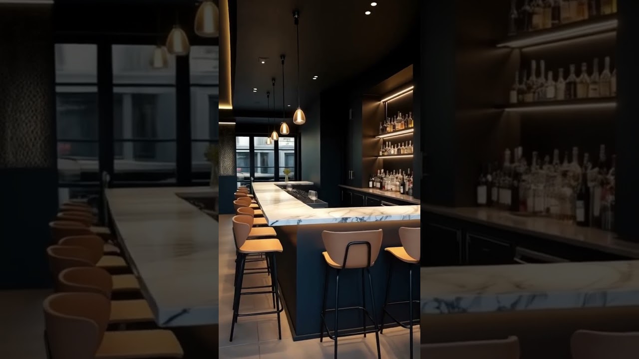 Bar Counter Design Ideas&hellip;#bar #design #trending #homedecor #shorts