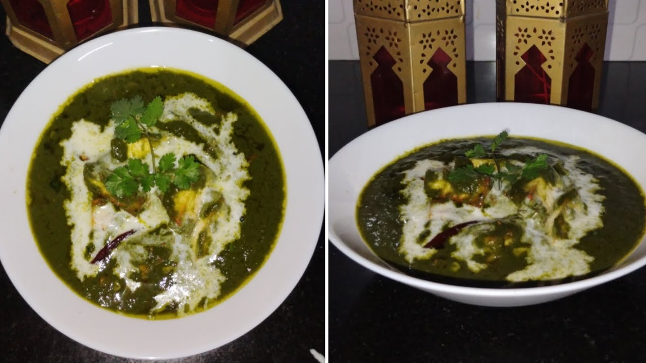Lahsuni Palak Paneer ✨ Must try recipe ❣️ 