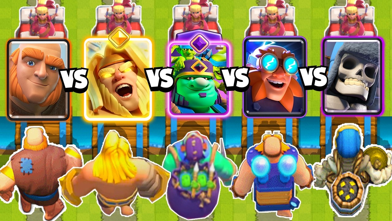 CUAL ES EL MEJOR GIGANTE? | NUEVO GIGANTE HEROE | Clash Royale