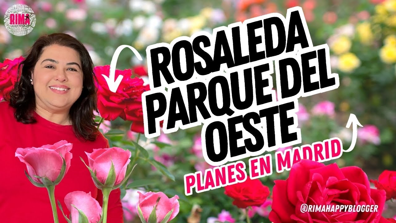 La Rosaleda del Parque del Oeste Madrid
