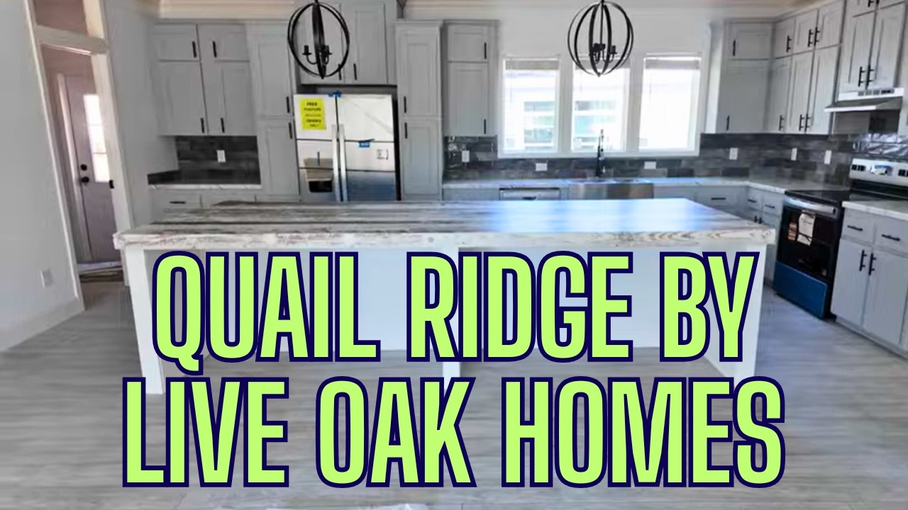 Quail Ridge by Live Oak Homes Tour: Stunning Kitchen, Wild Closet, Big Surprises