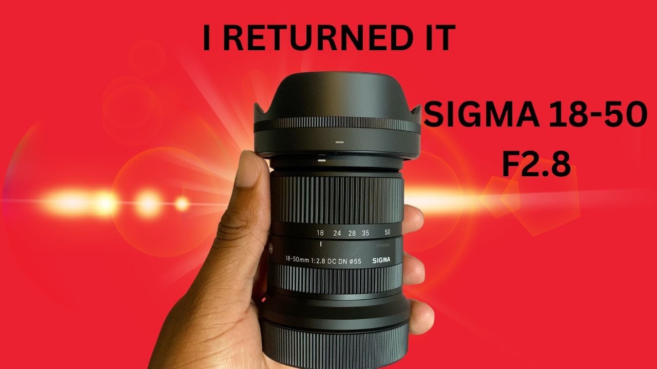 Я вернул Sigma RF 18-50 2.8